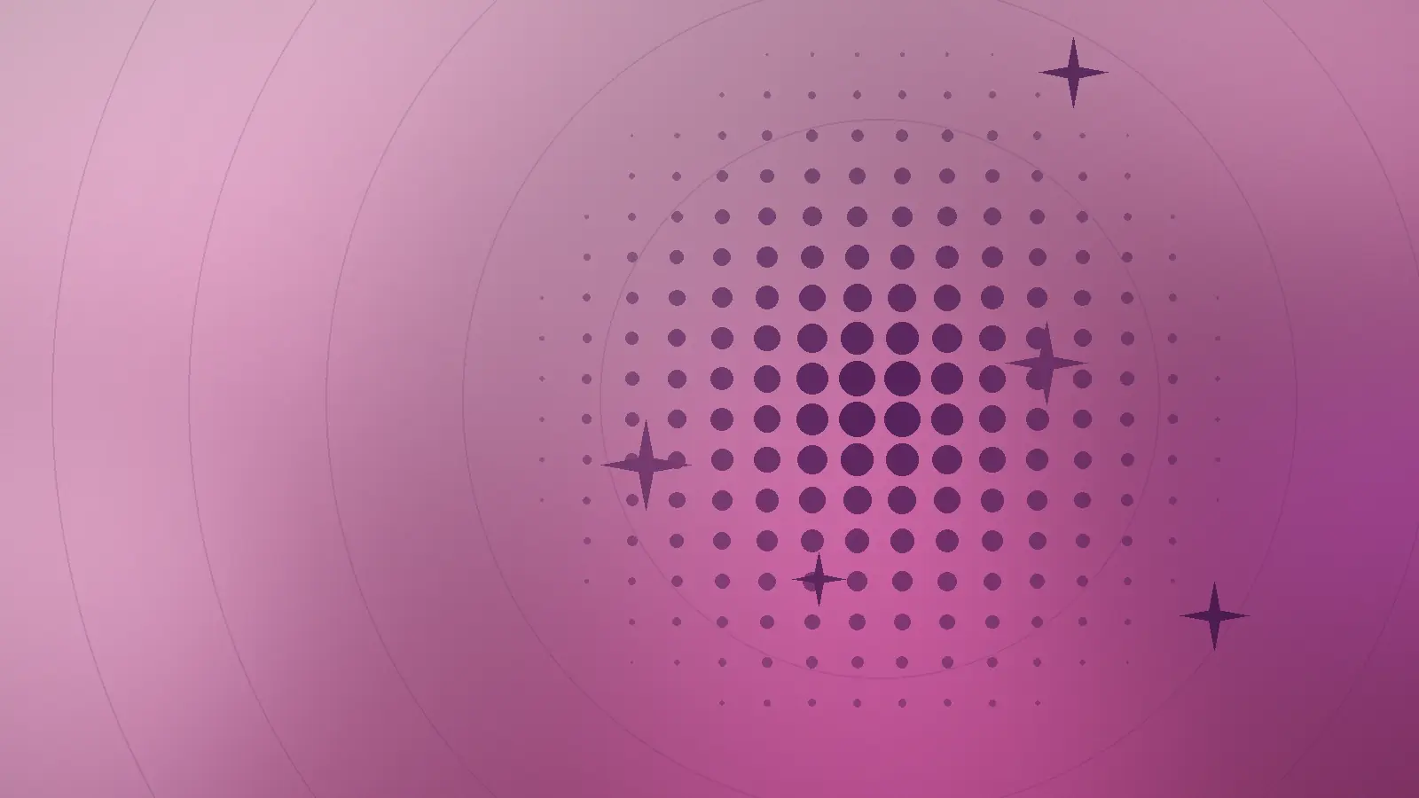 Abstrakt illustrasjon med prikker i rosa som viser hormonell akne langs hake og kjeve